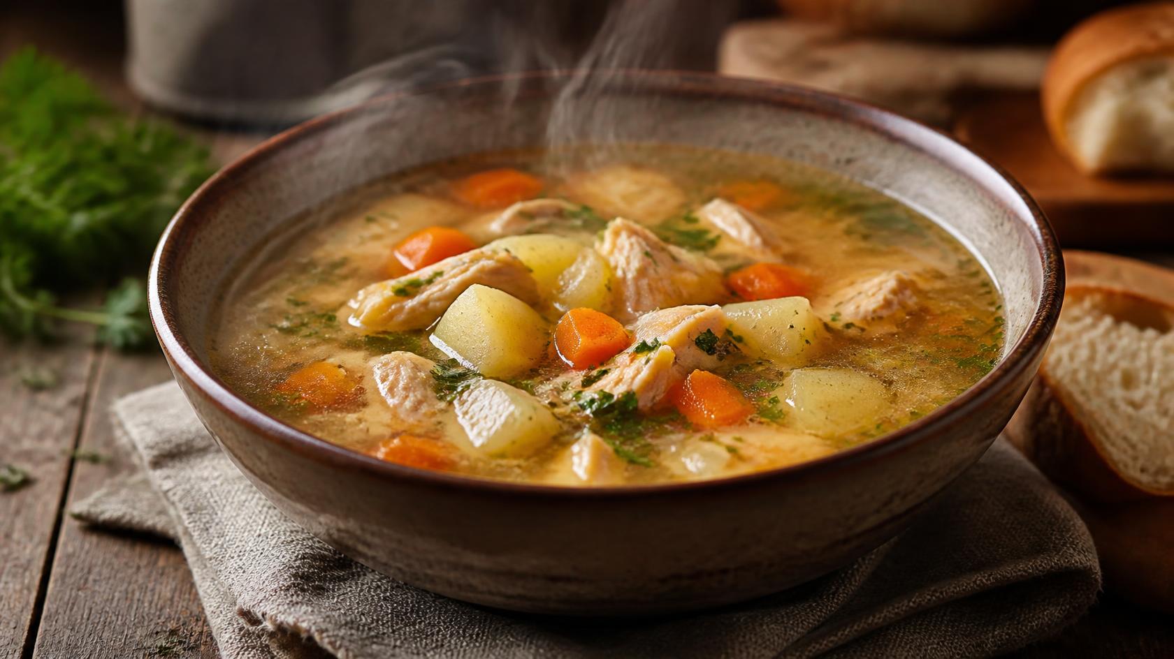 Irish Chicken and Vegetable Soup