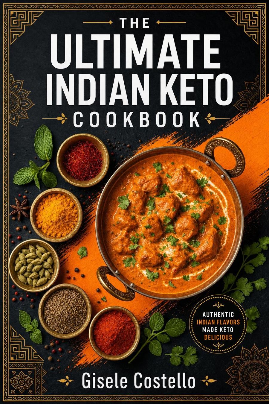 The Ultimate Indian Keto Cookbook cover