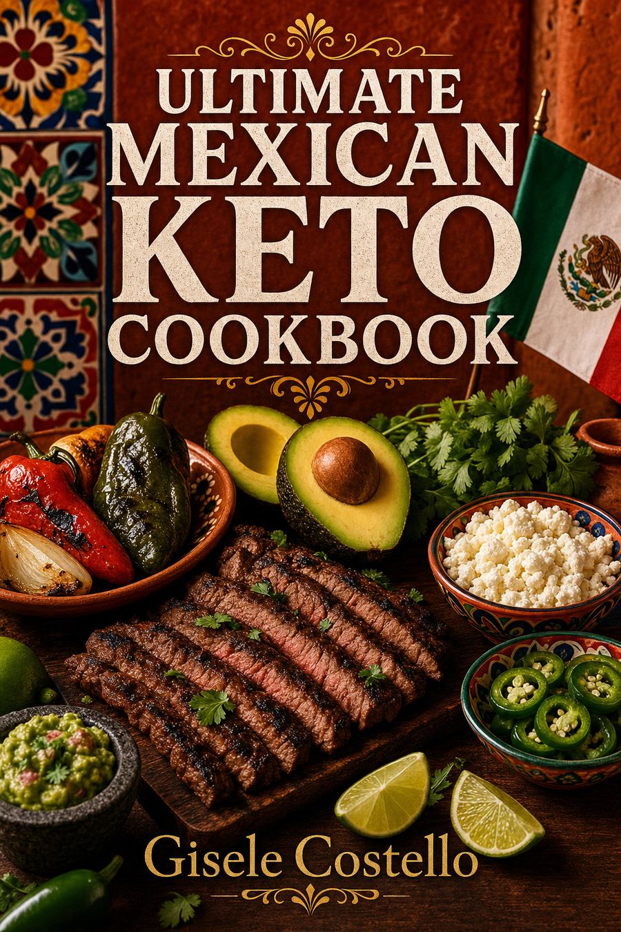 The Ultimate Mexican Keto Cookbook cover