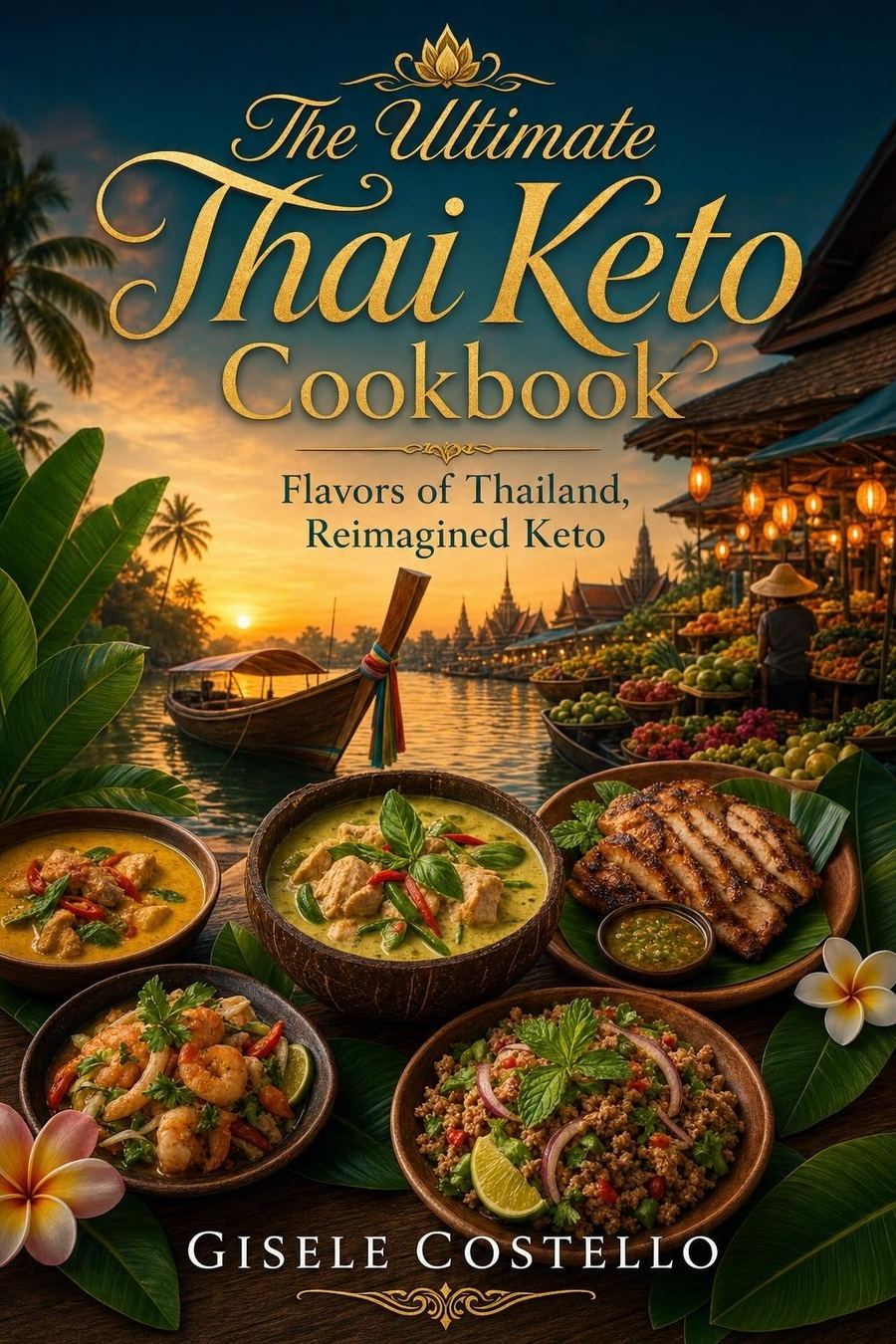 The Ultimate Thai Keto Cookbook cover