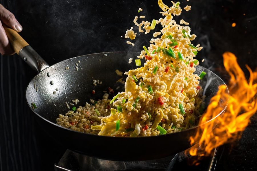 Cauliflower fried rice
