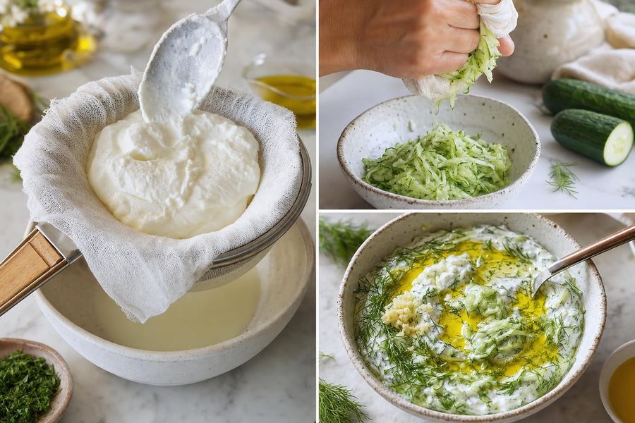 Classic tzatziki