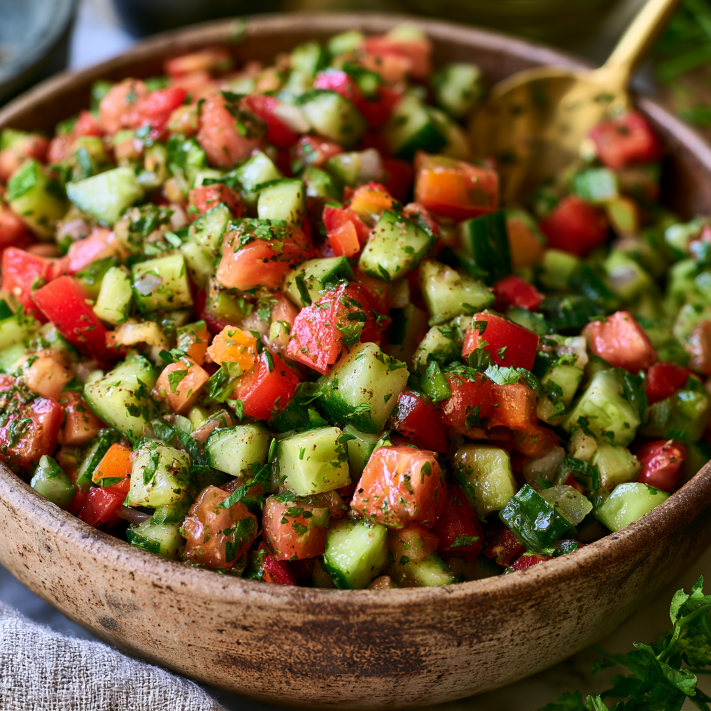 Israeli Chopped Salad