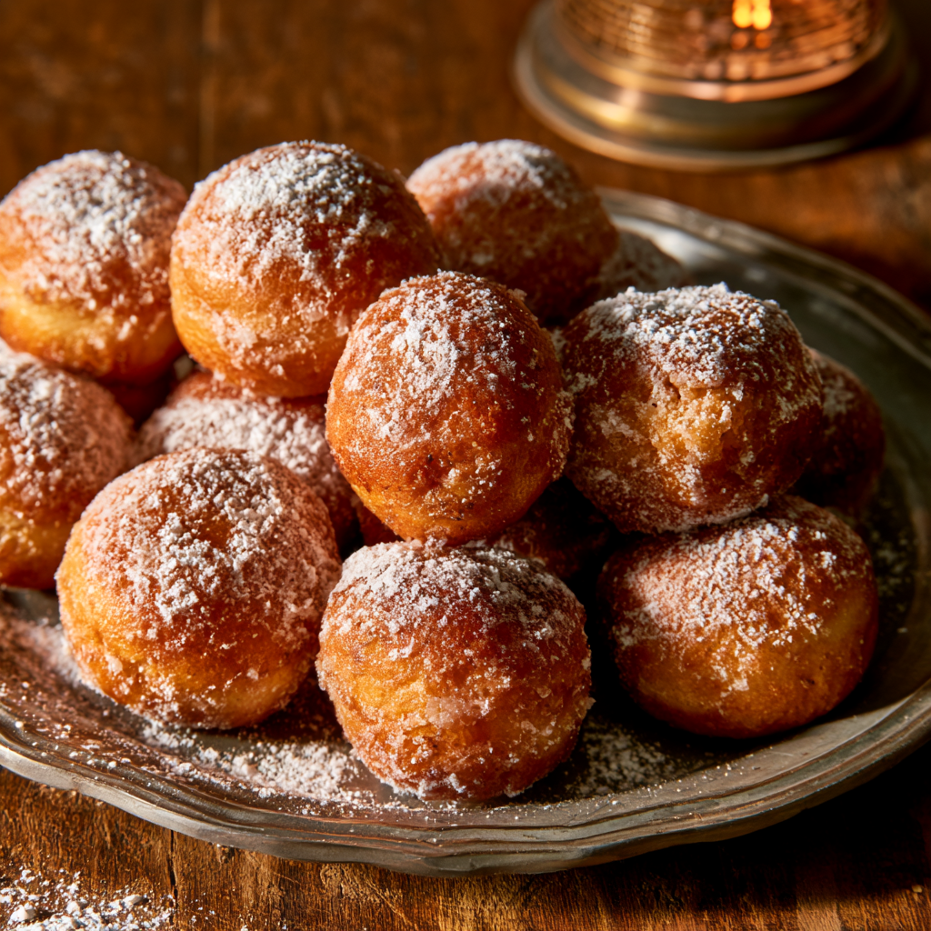 Hanukkah Sugar-Free Sufganiyot