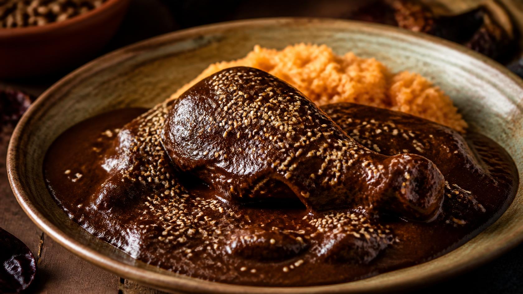 Keto Mole Chicken Thighs