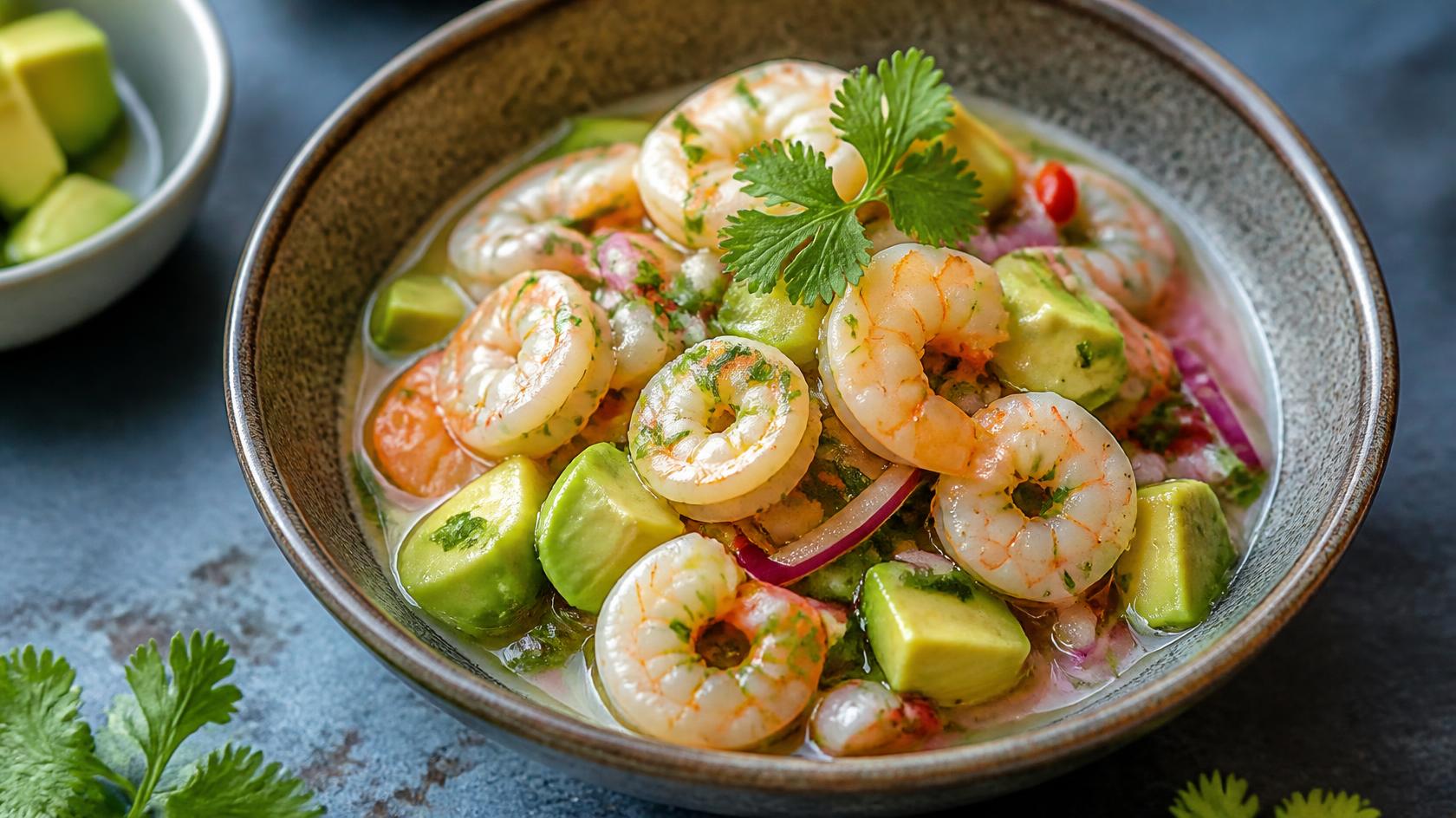 Shrimp & Avocado Ceviche Bowls