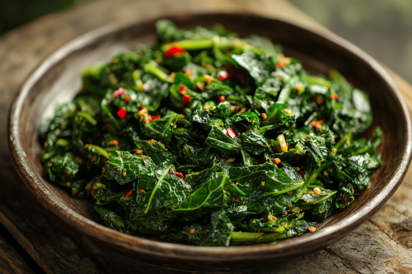 Ethiopian Gomen collard greens