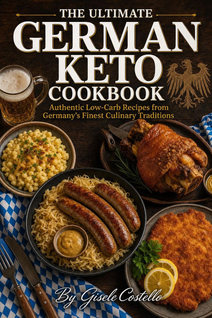 The Ultimate German Keto Cookbook cover