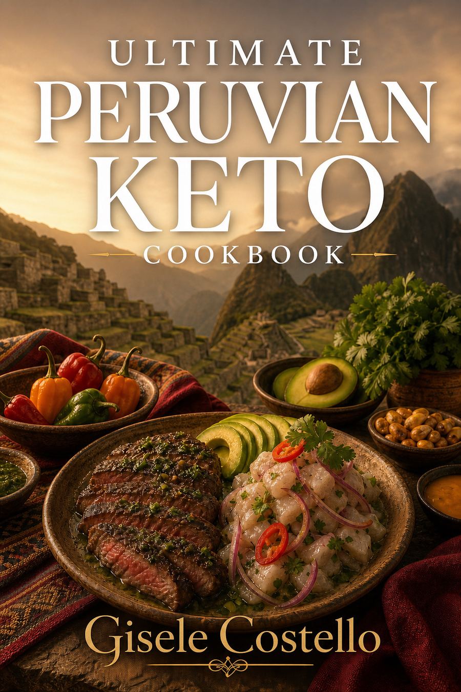 The Ultimate Peruvian Keto Cookbook cover