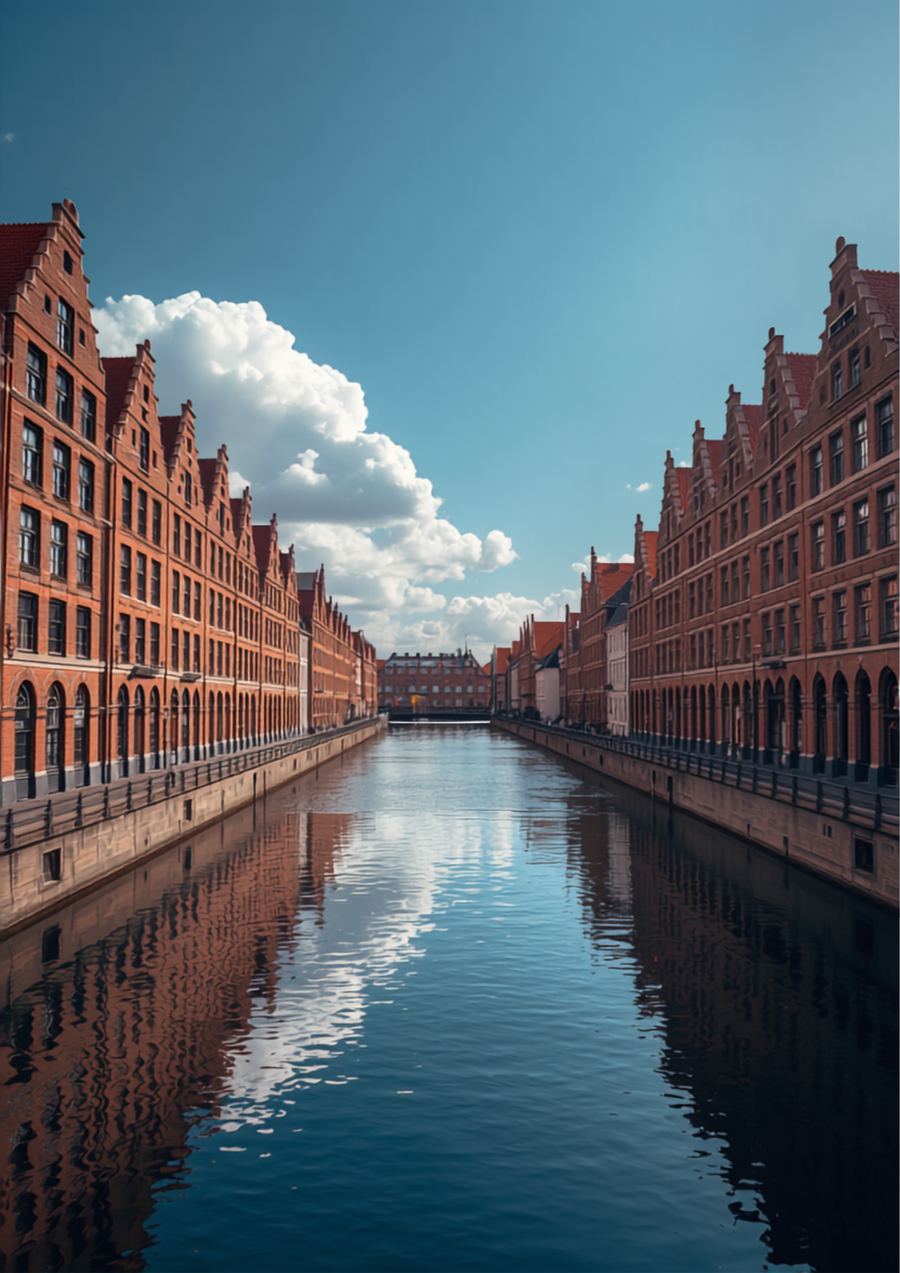 Speicherstadt warehouse district, Hamburg, Germany