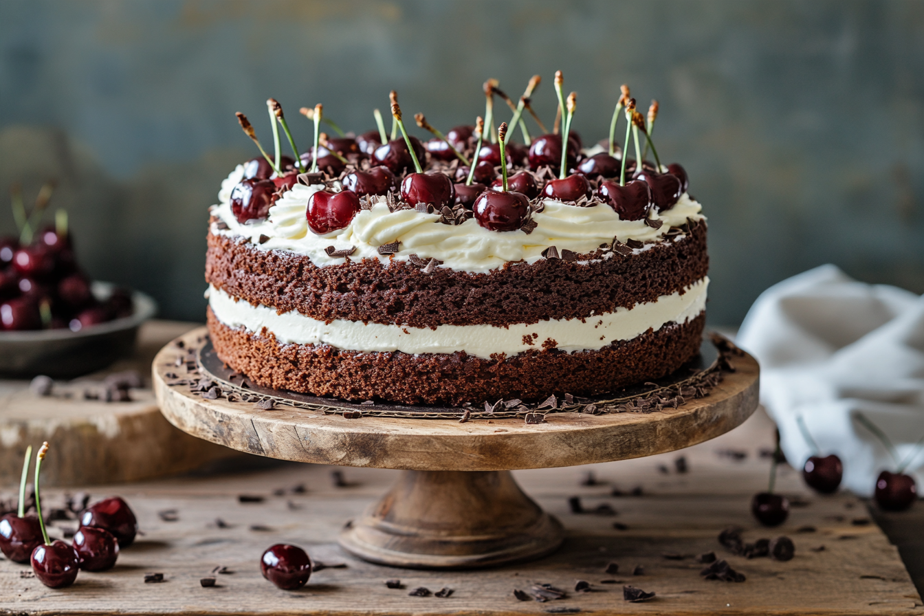 Schwarzwalder Kirschtorte Black Forest Cake