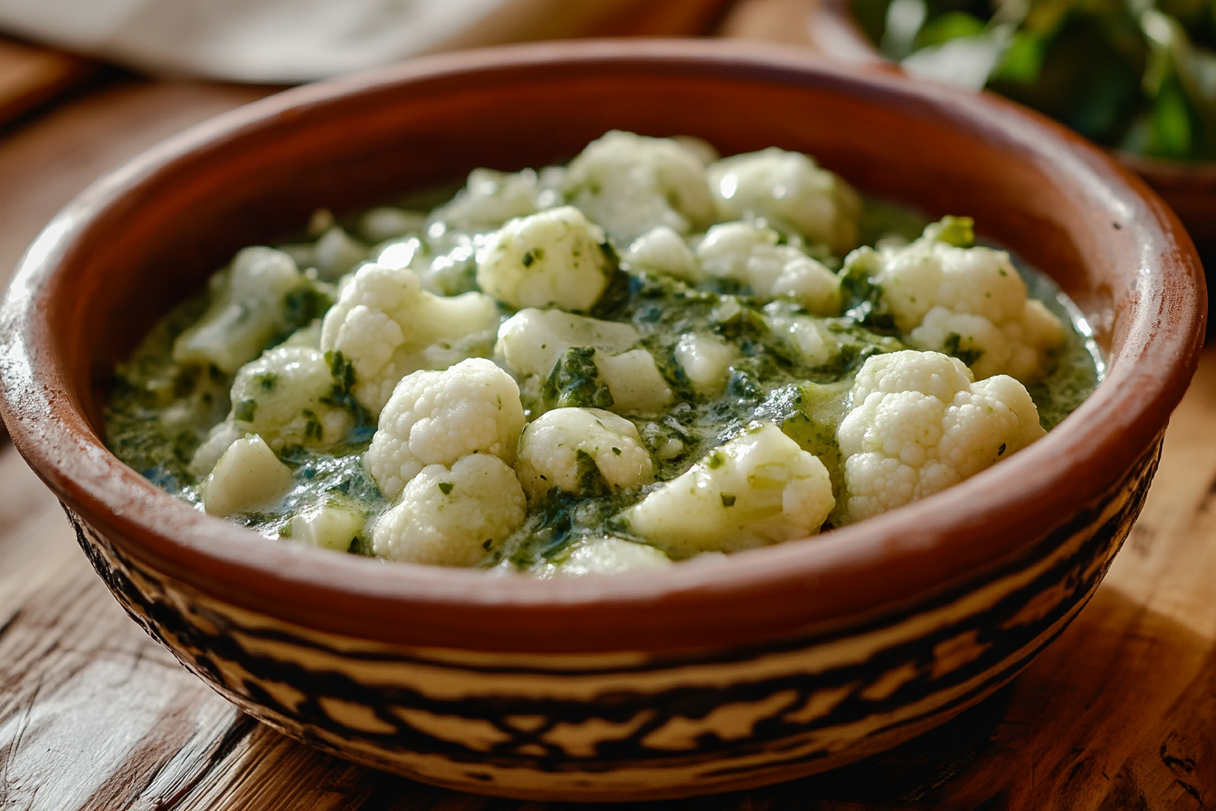 Cauliflower Romeritos Verde