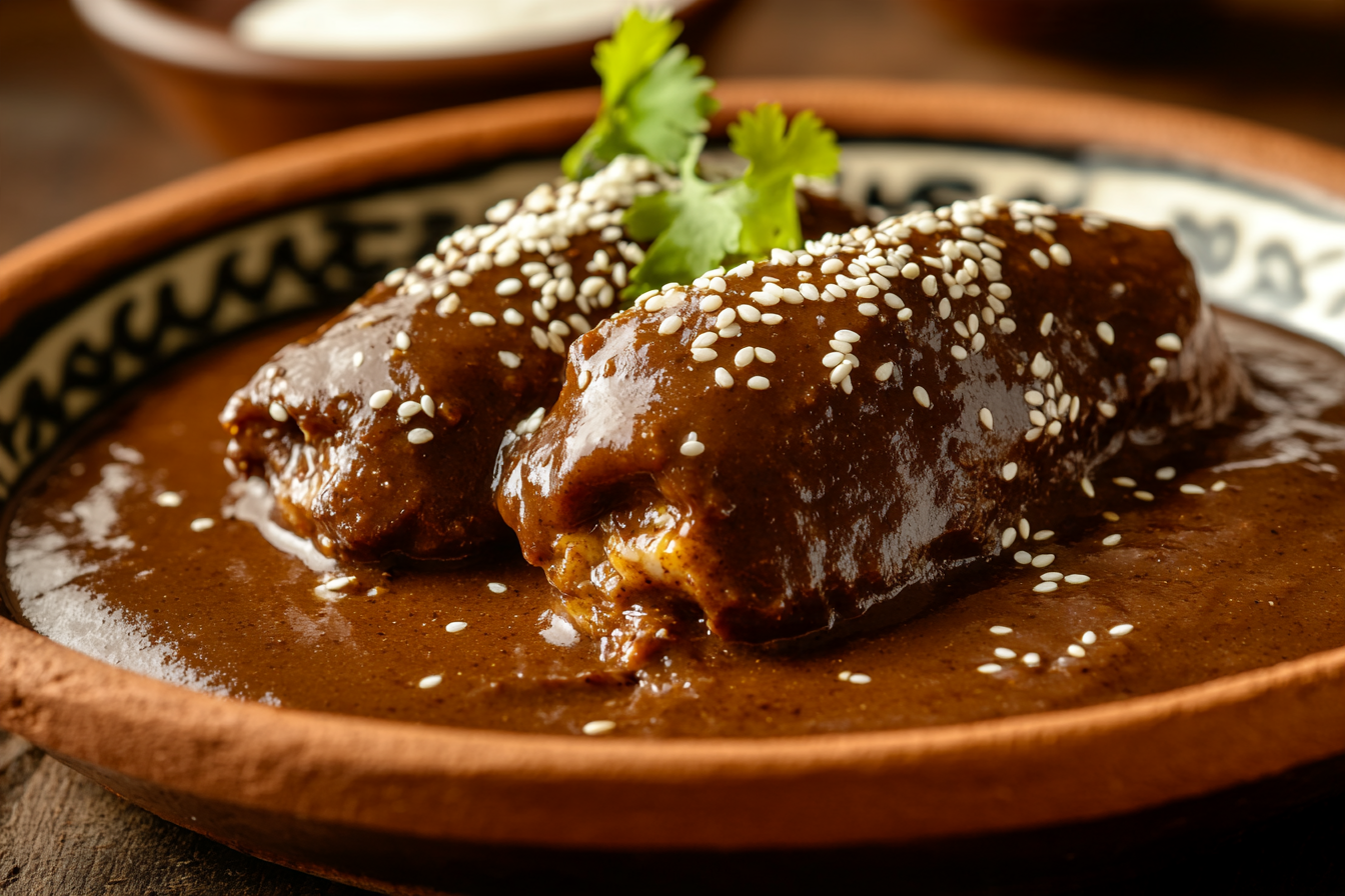 Keto Mole Chicken Thighs