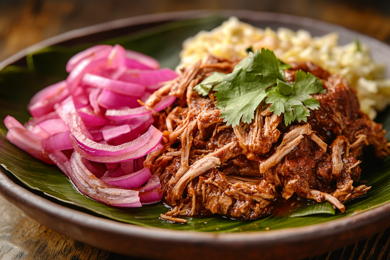 Cochinita Pibil Lettuce Taco Bar