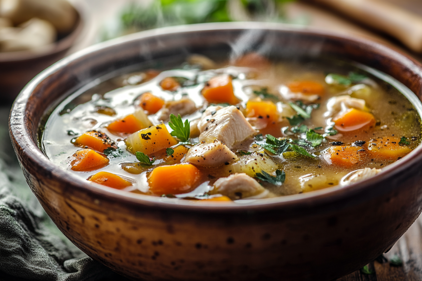 Irish Chicken and Vegetable Soup
