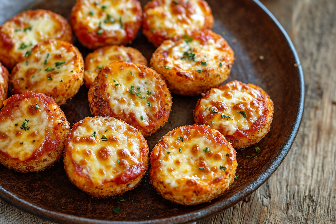 Low-Carb Pizza Bites