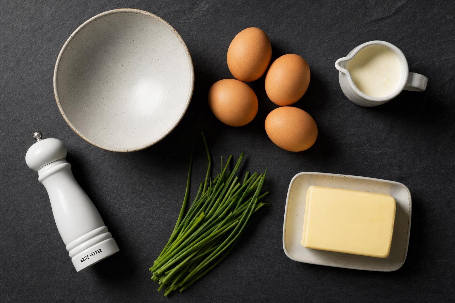 Cha Chaan Teng Scrambled Eggs ingredients