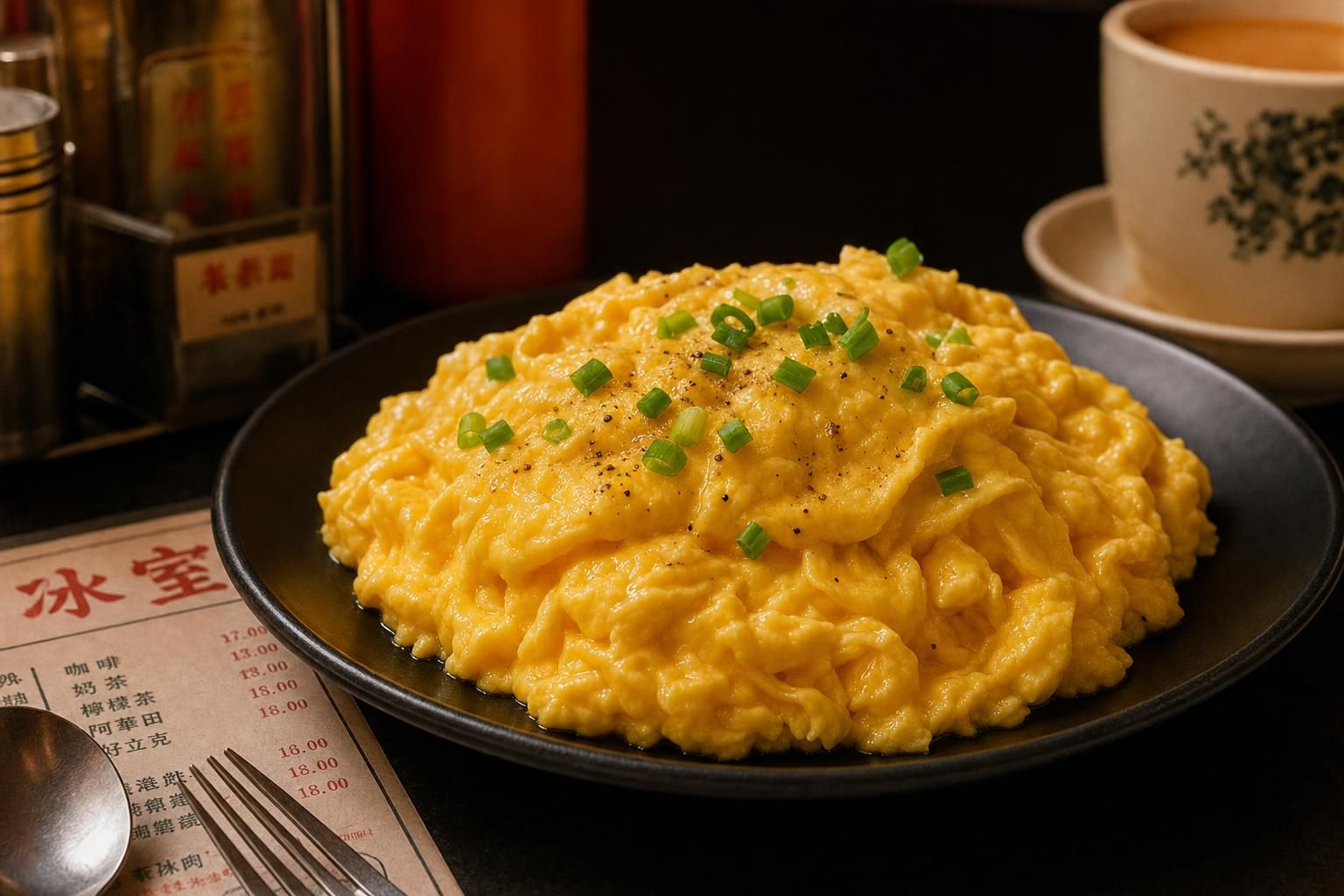 Cha Chaan Teng Scrambled Eggs