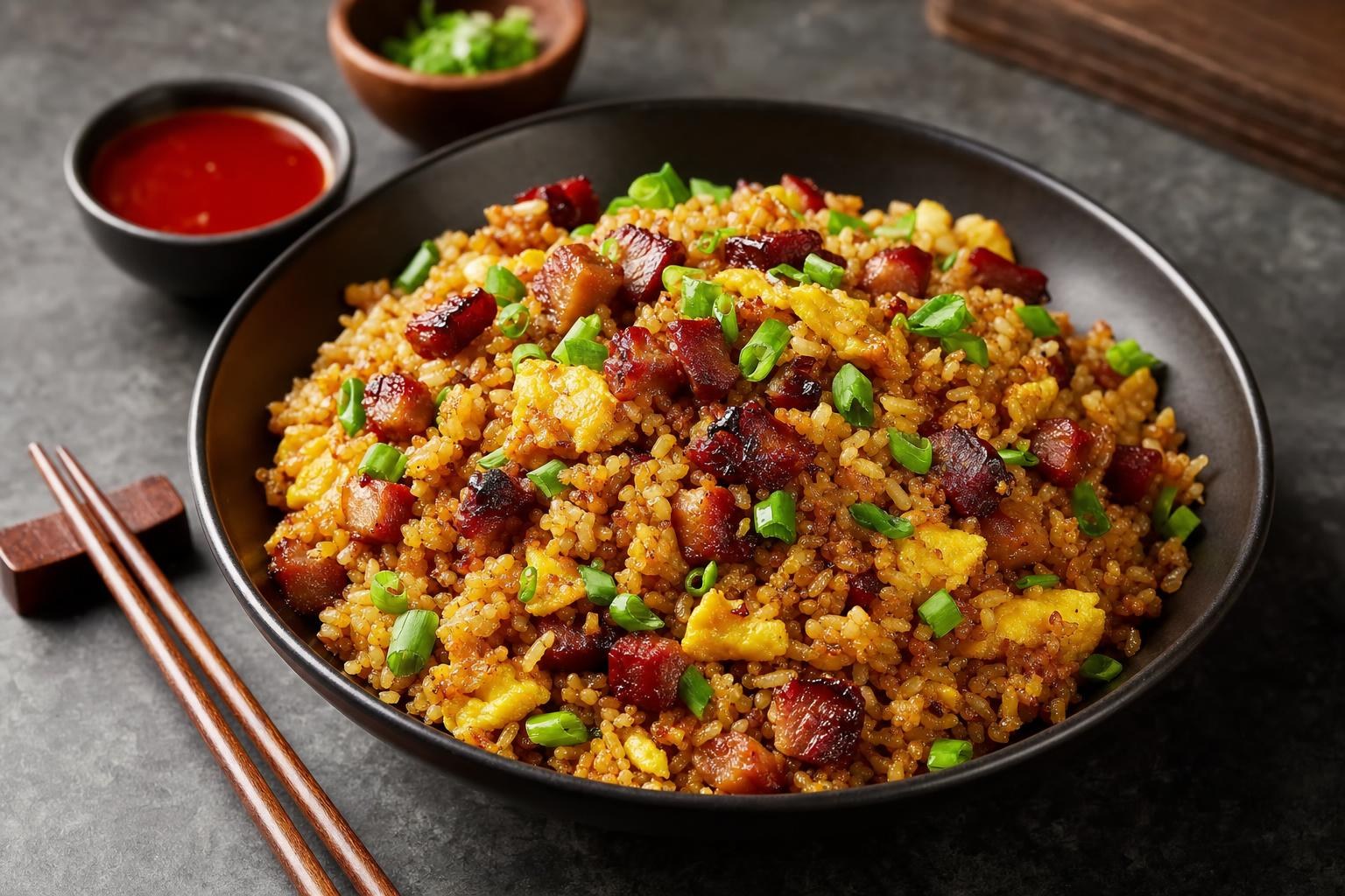 Char Siu Fried Rice