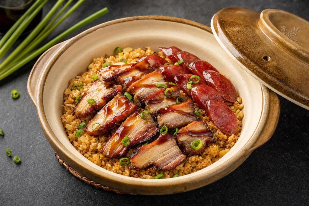 Claypot Cauliflower Rice
