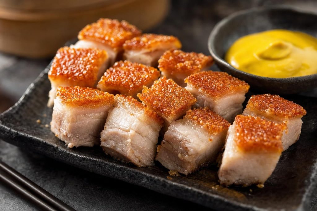 Crispy Pork Belly Bites