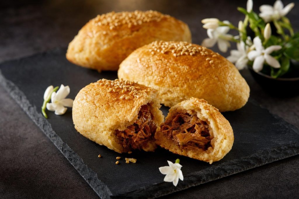 Crispy Taro Duck Puffs
