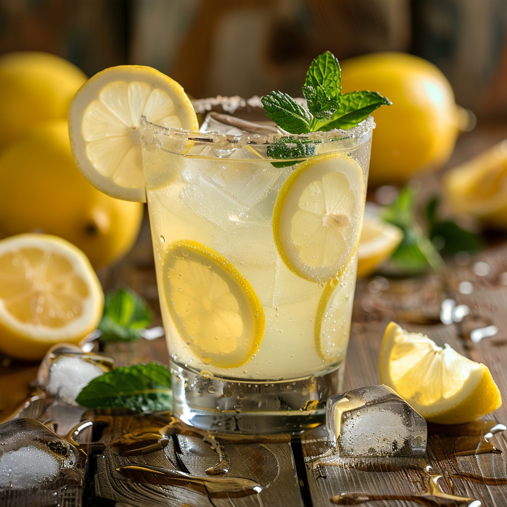 Low-Carb Italian Lemonade