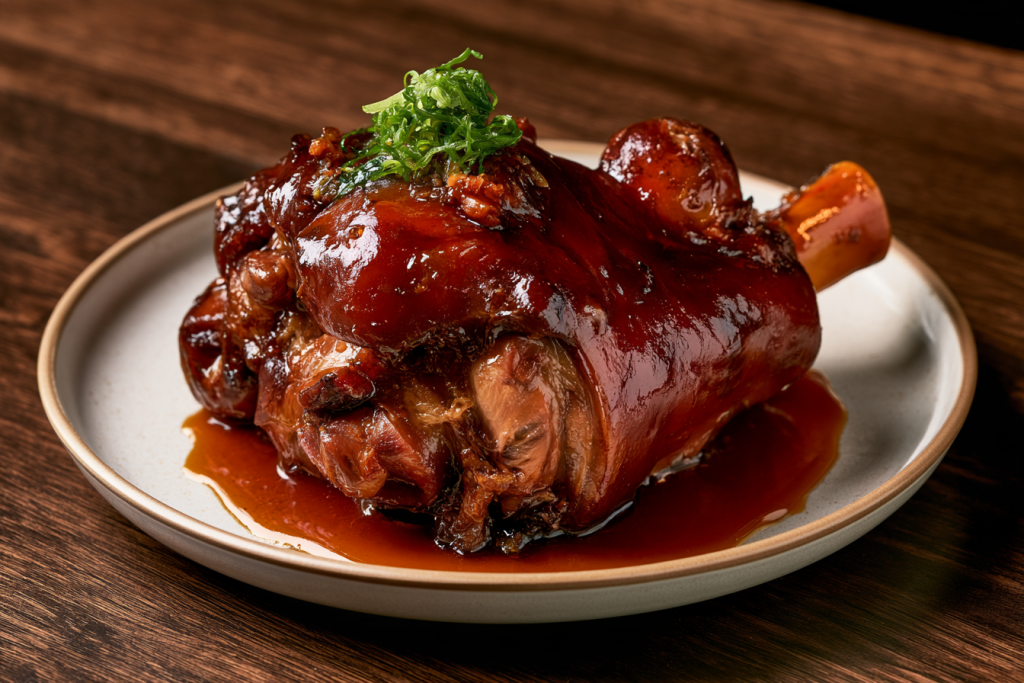 Red-Cooked Pork Knuckle