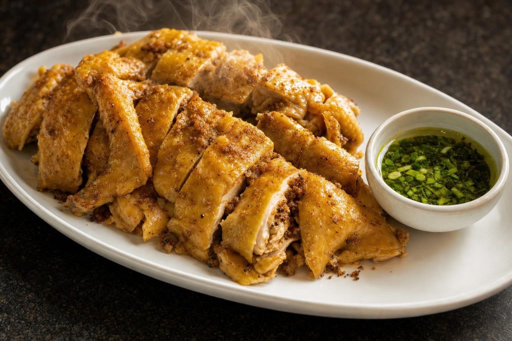 Salt Baked Chicken