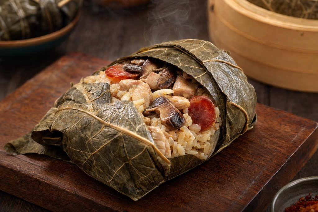 Sticky Lotus Leaf Parcels