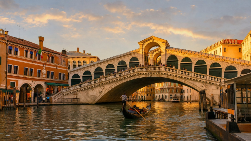 The Rialto Bridge, Venice