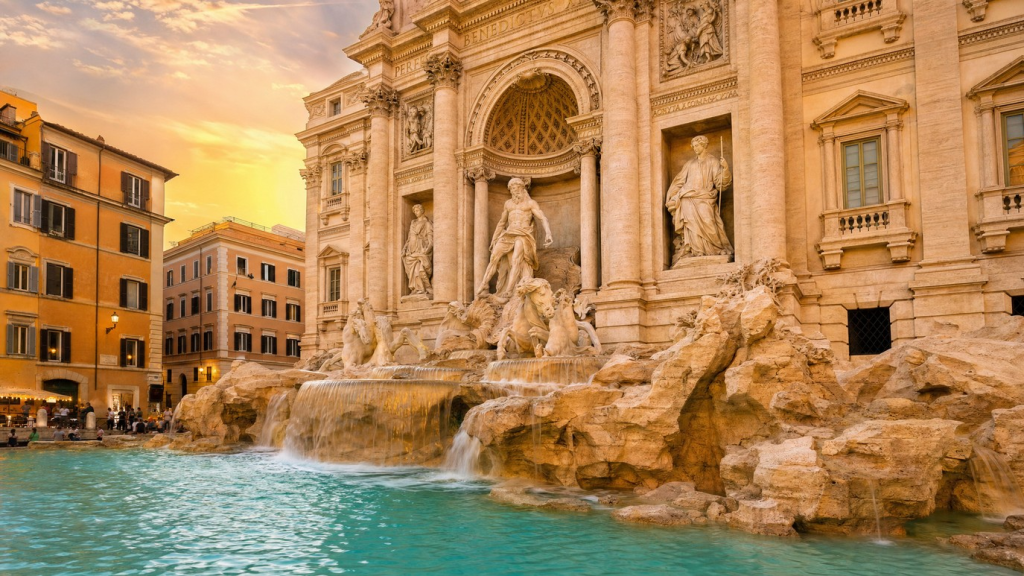 The Trevi Fountain, Rome