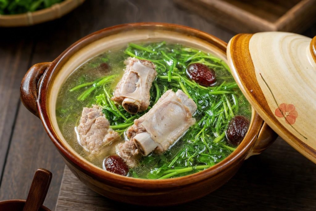 Watercress & Pork Rib Soup