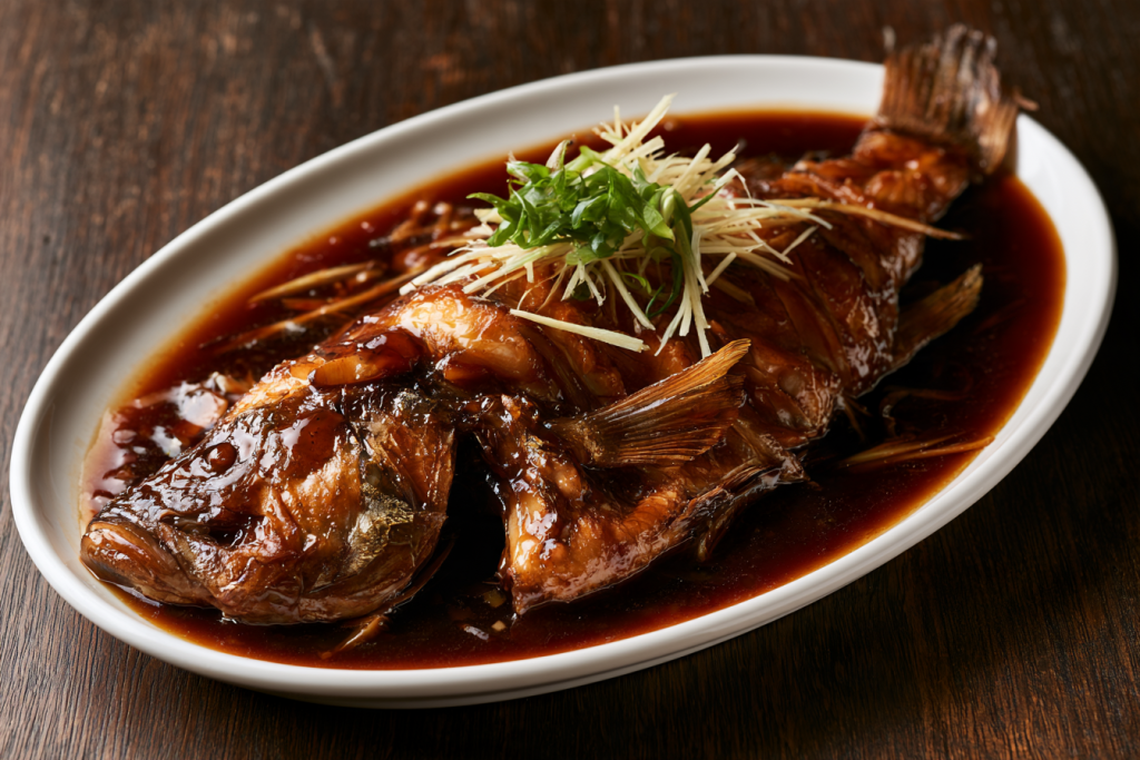 Whole Braised Fish for Prosperity