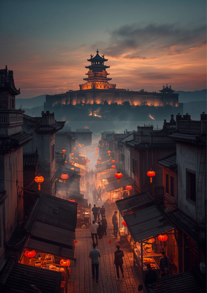 Xi'an City Wall watchtower