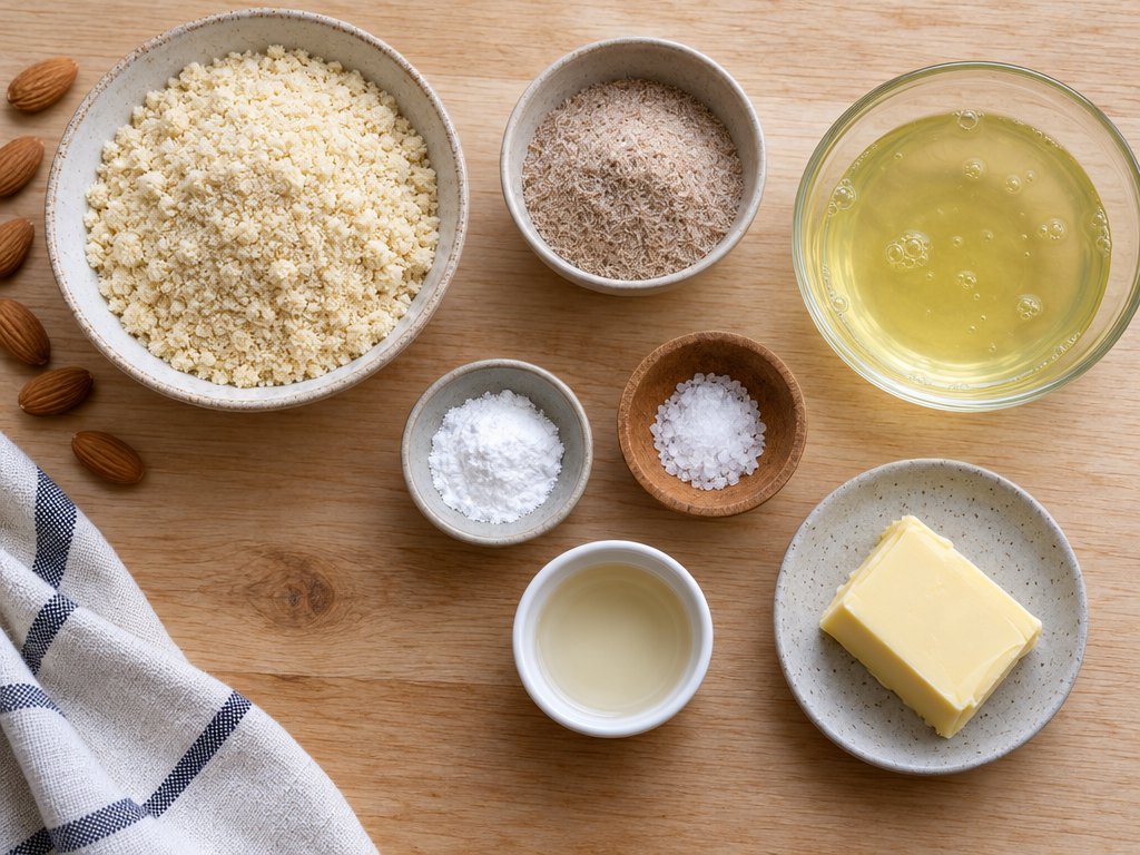 Ingredients for Brazilian Pão na Chapa