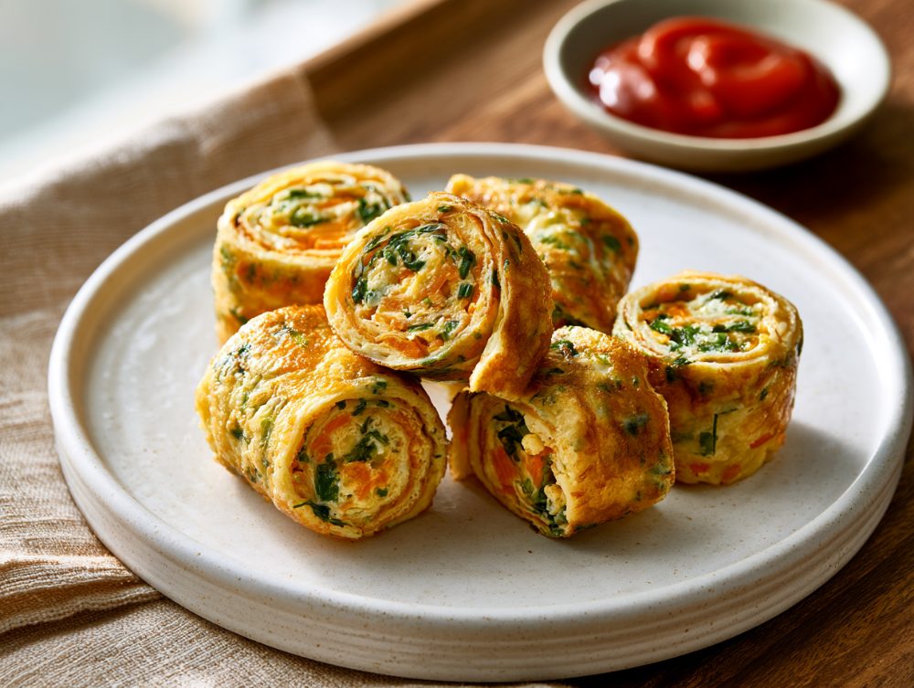 Korean Gyeran-mari, Rolled Omelet