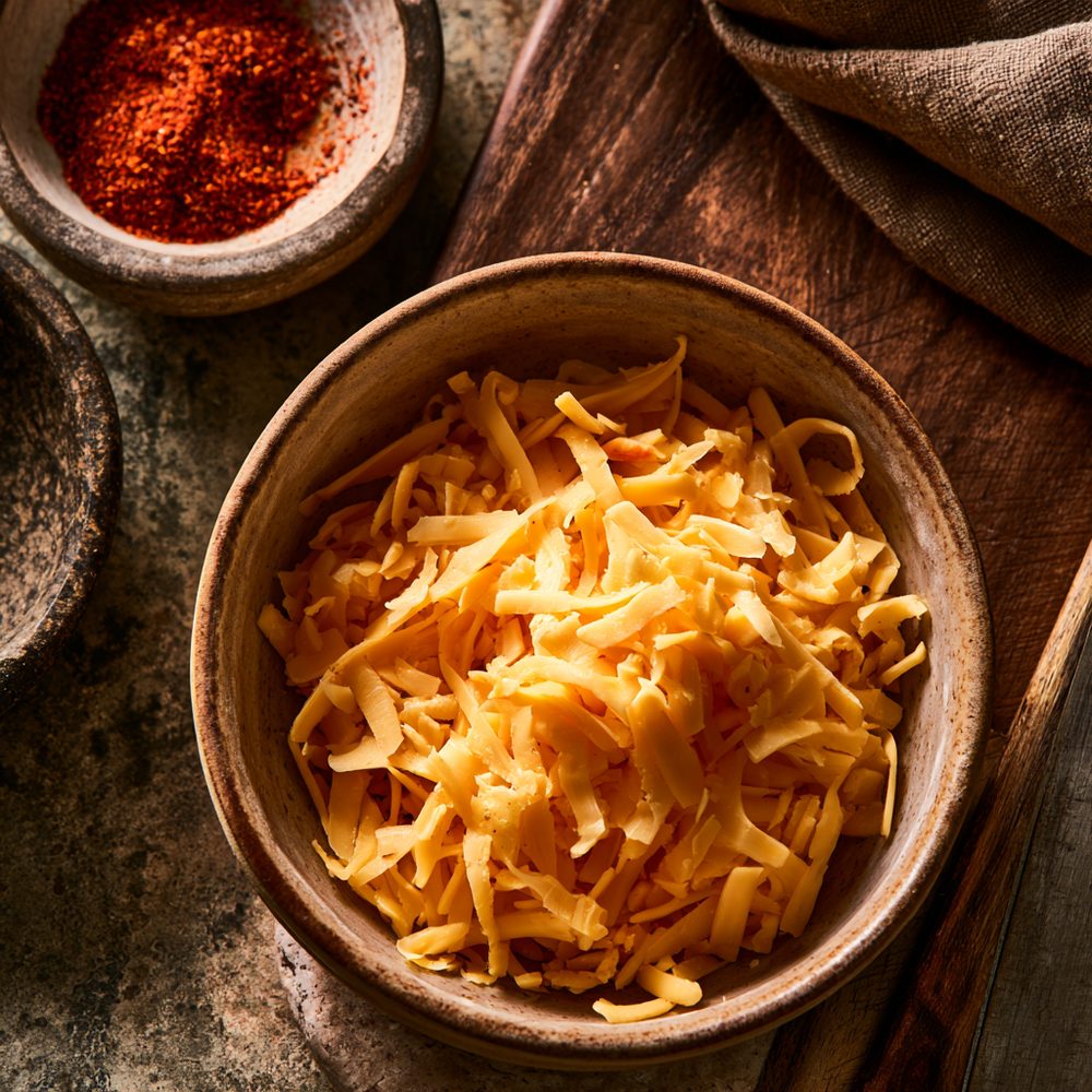 Ingredients for Fried Cheese Crisps with Tajín