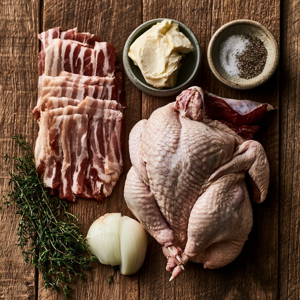 Ingredients for Polish Bażant Pieczony, Roast Pheasant