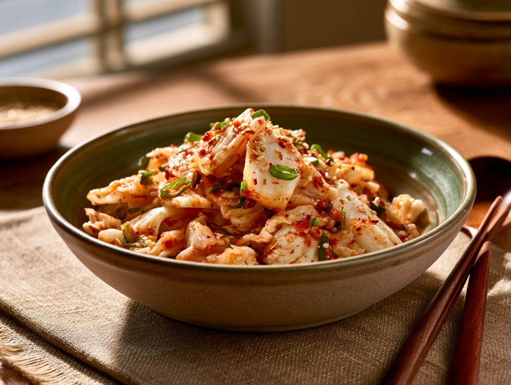 Korean Geotjeori, plated and ready to serve