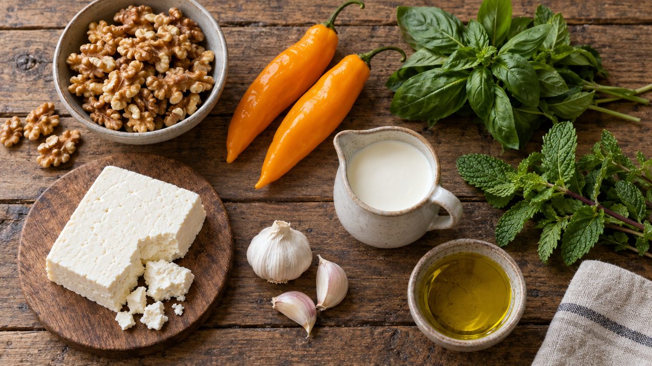 Ingredients for Salsa Ocopa