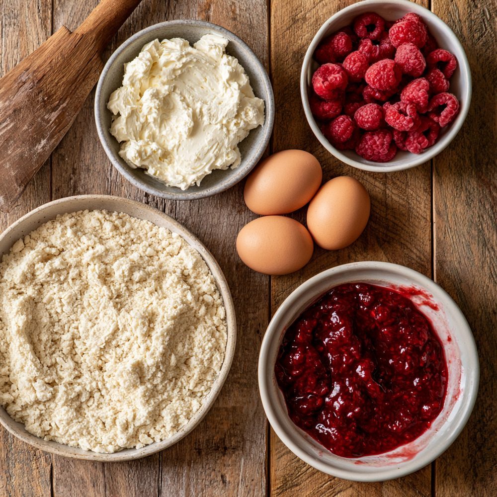 Ingredients for Hanukkah Sugar-Free Sufganiyot