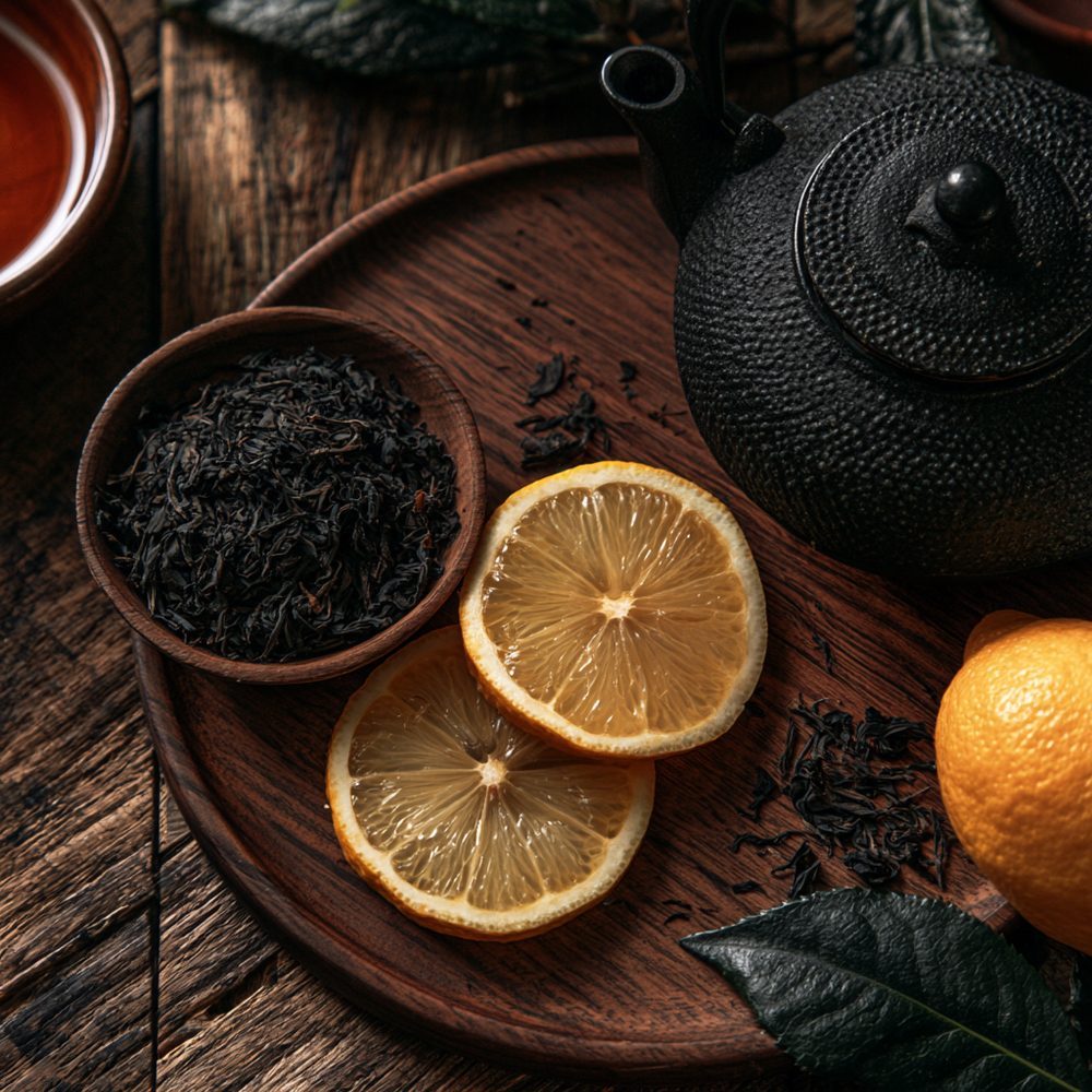Ingredients for Russian-Style Black Tea