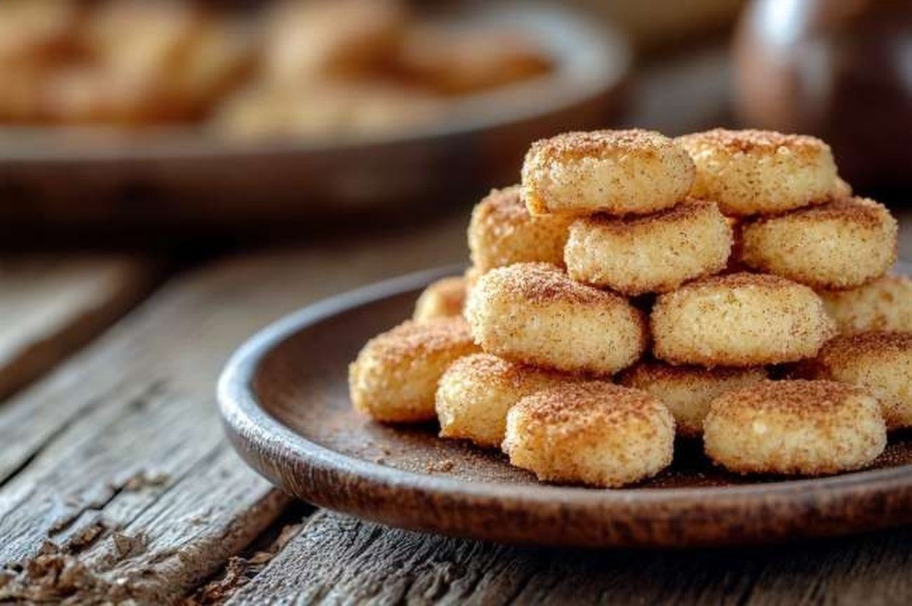 Ethiopian Honey-less Almond Bites, Sugar-Free, plated and ready to serve