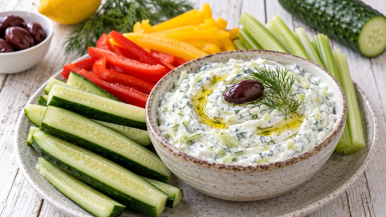 Tzatziki Master Recipe — The Definitive Version, plated and ready to serve
