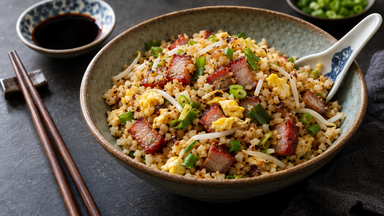 Char Siu Fried Rice ingredients