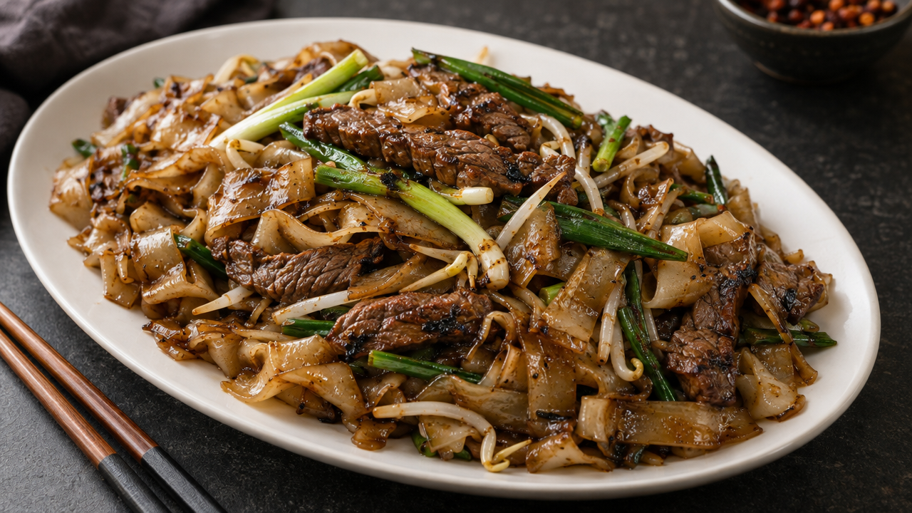 Shirataki Beef Chow Fun ingredients