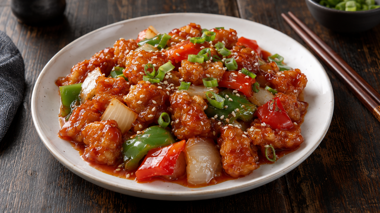 Sweet & Sour Pork ingredients