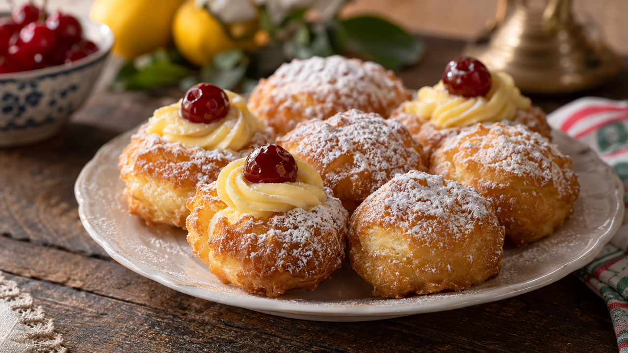 Keto zeppole