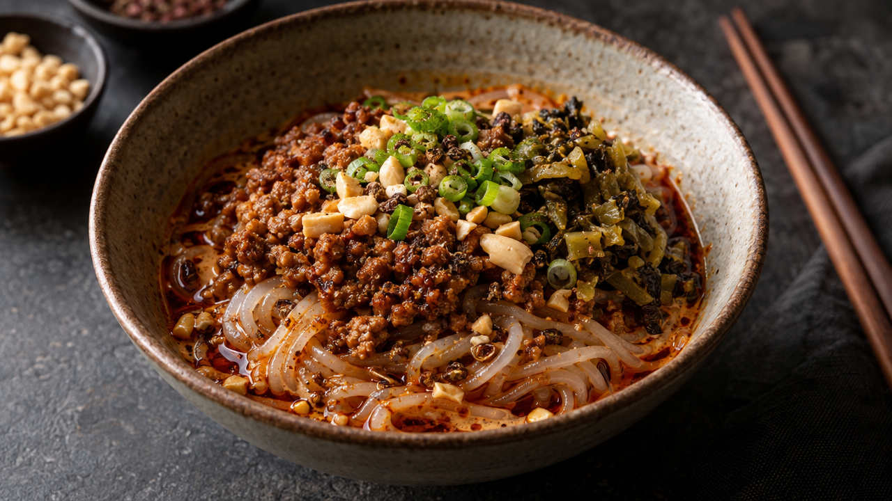 Konjac Dan Dan Noodles ingredients